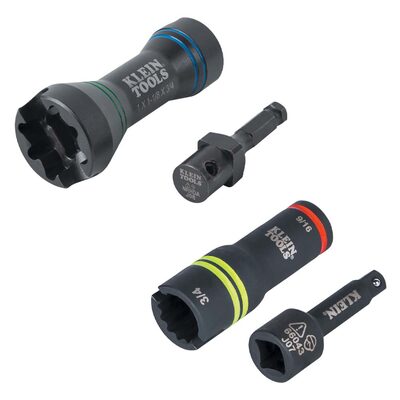 Klein Tools 5-in-1 Impact Socket Set, 8-Piece