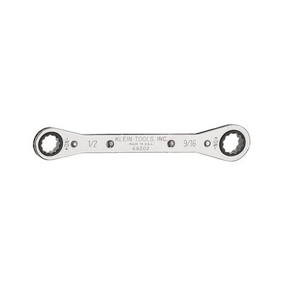 Klein Tools Ratcheting Box Wrench 1/4-Inch x 5/16-Inch