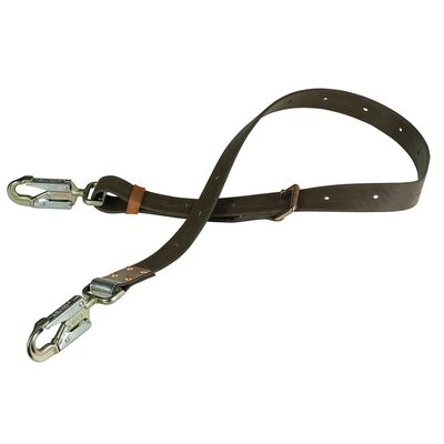 Klein Tools Positioning Strap, 8-Foot with 6-1/2-Inch Snap Hook