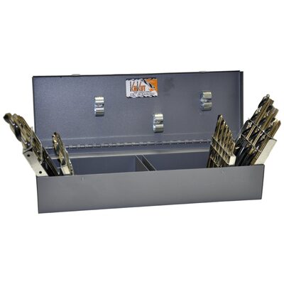 KnKut KnKut 36 Piece National Coarse/National Fine Tap and Drill Bit Set