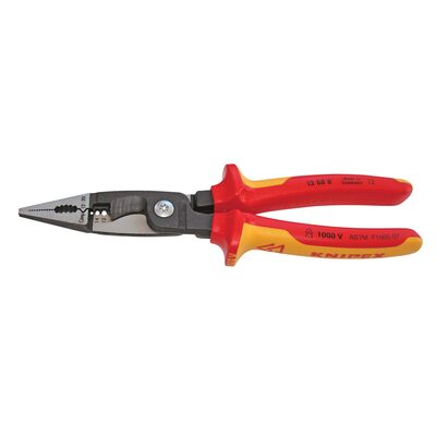 KNIPEX ELEC. INSTLTN PLIERS-1,000V INSLTD 12,14 AWG