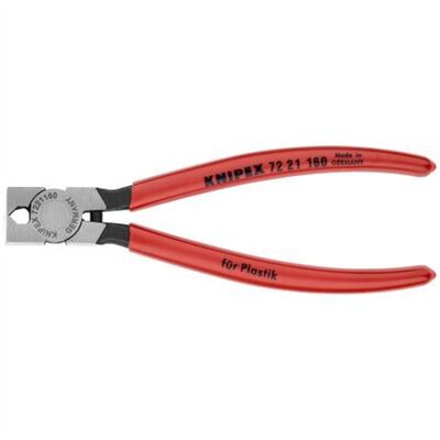 KNIPEX Diagonal Pliers for Flush Cutting Plastics 85&deg; Angled 6 1/4 Inch