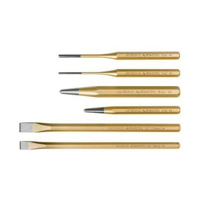 KNIPEX 6 Pc Punch and Chisel Set