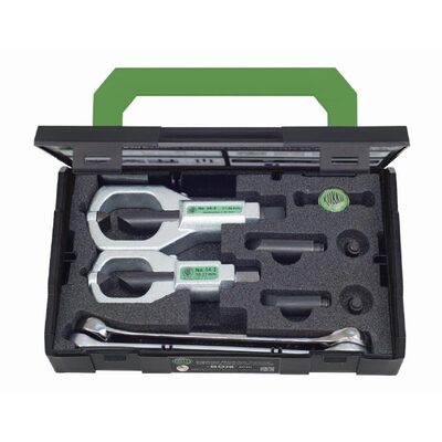 Kukko Quality Tools DBL-EDGED NUT SLITTER SET 10-36MM