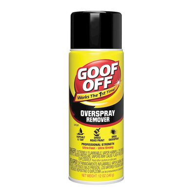 Klean Strip Goof Off FG821 Overspray Remover, 12 oz Aerosol Can, Liquid