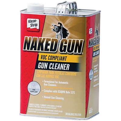 Klean Strip Naked Gun GGC112 Gun Cleaner, 1 gal Can, Water White, Liquid