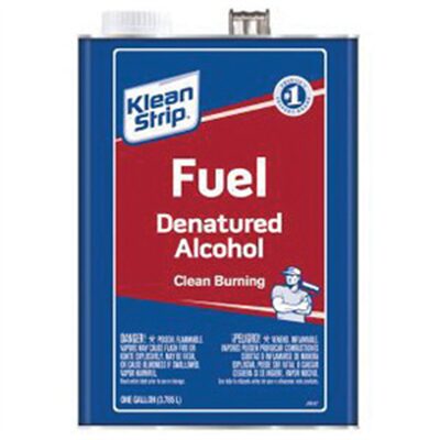 Klean Strip QSL26 Denatured Alcohol Fuel, 1 qt Can, Water White