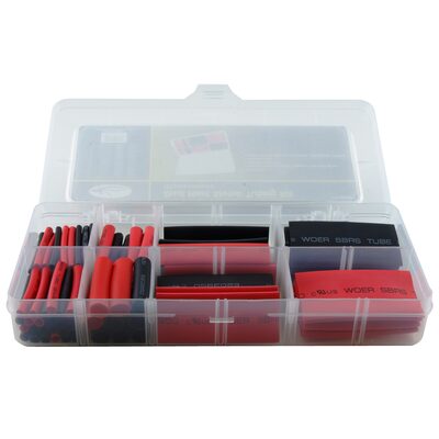 K Tool International Heat Shrink Tube Assortment Dual-Wall - 105 Pieces
