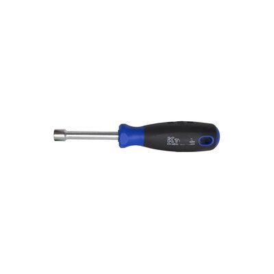 K Tool International METRIC NUT DRIVER 10MM X 75 SOFT-GRIP HANDLE