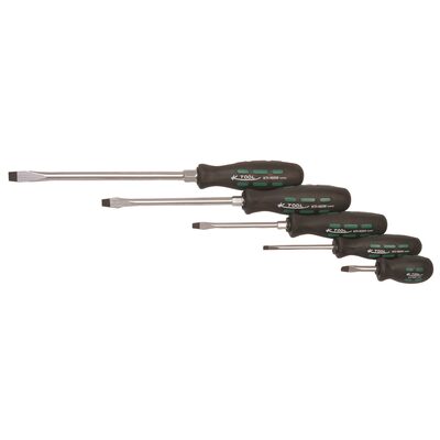 K Tool International SCREWDRIVER SET SLOTTED 5 PC SET