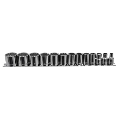 K Tool International 13-PIECE 3/8 " DR 12-PT SAE SHA
