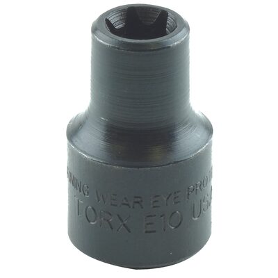 K Tool International SOC E10 3/8D IMP EXT TRX