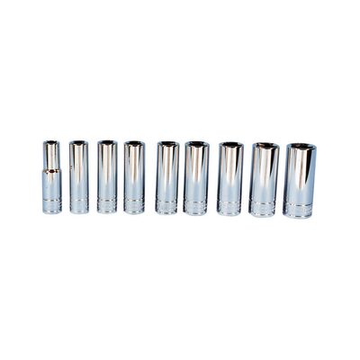 K Tool International SOC SET 3/8" DR 9 PC MM DEEP