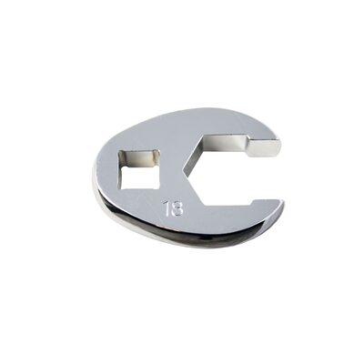 K Tool International Wrench 18mm Flare Nut Crowfoot 6 Point 3/8 Drive