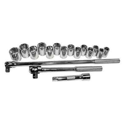 K Tool International SOC SET 1/2" DR 17 PC MM