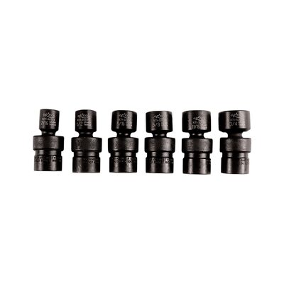 K Tool International SOC SET IMP FLEX 3/8" DR 6 PC.