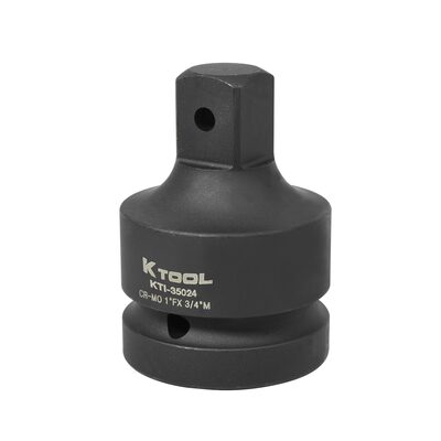 K Tool International Socket Adapter Impact 1 in. Female 3/4 in. Male