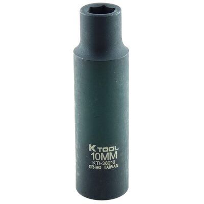 K Tool International SOC 10MM 1/2D IMP 6PT DP