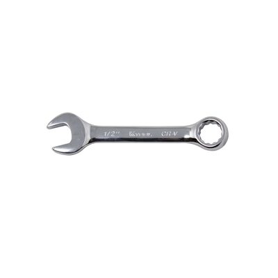 K Tool International Wrench 1/2 Inch Combination Short 12 Point 15 Degree