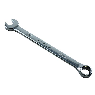 K Tool International Wrench 3/8 Inch Combination Hi Polish 12 Point 15 Degree