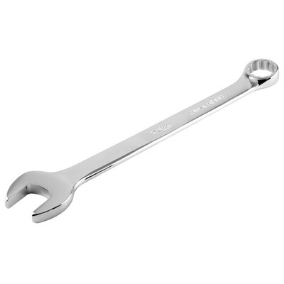 K Tool International Wrench 7/8 Inch Combination Hi Polish 12 Point 15 Degree