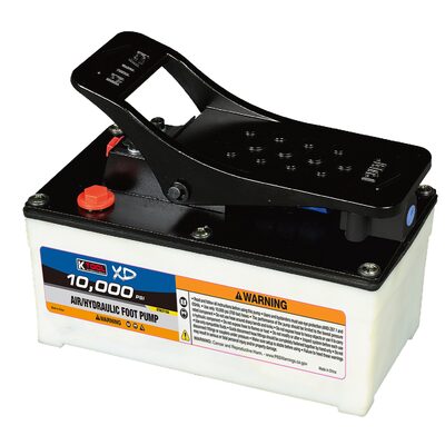 K Tool International Foot Pump Air Hydraulic With Nylon Case