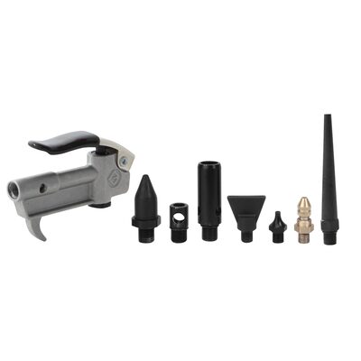 K Tool International Air Blow Gun Kit 7 Tips