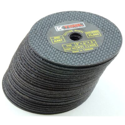 K Tool International Cut-Off Wheel 3 Inch x 1/16 Inch 50/Pack