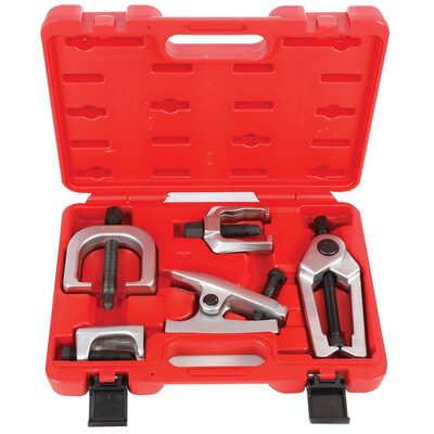 K Tool International Pitman Arm Puller & Ball Joint Separator Tie Rod Front End Service Tool Kit