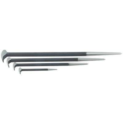 K Tool International Pry Bar Set 4 Piece Bent End