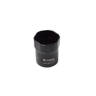 K Tool International Locknut Socket 2-9/16 in. Rounded