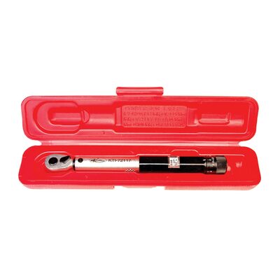 K Tool International Torque Wrench 1/4 Inch Drive 30-150 Inch/Pounds