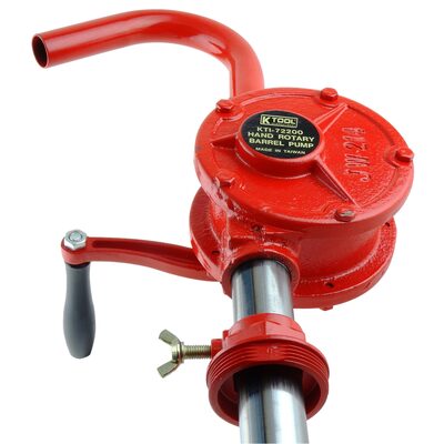 K Tool International Barrel Pump Hand Rotary Style