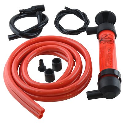 K Tool International Siphon Pump Multi-Use Liquids, Gas, and Oil