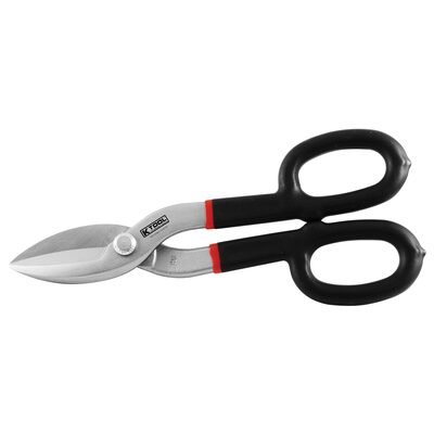 K Tool International 8" Tin Snips Straight cut