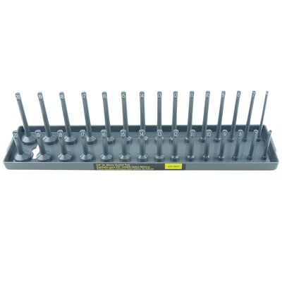 K Tool International Socket Holder 3/8 in. Dr MM Gray