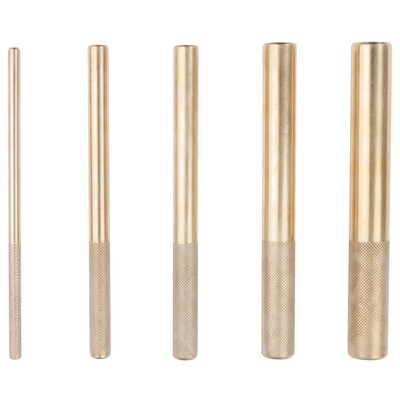 K Tool International Drift Brass Punch Set, 5 Piece