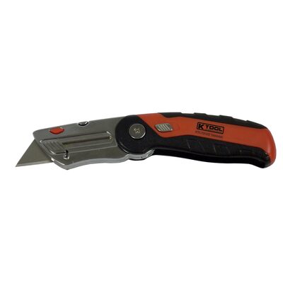 K Tool International Auto Loading Folding Utility Knife