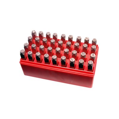 K Tool International Stamp Set Letters and Numbers 3/16 in.