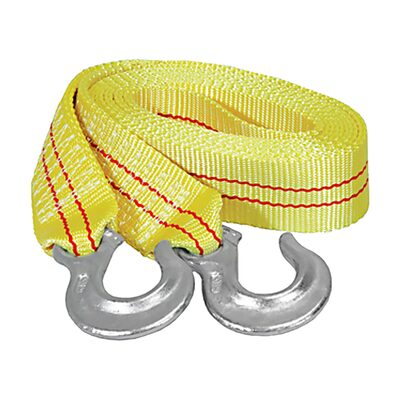 K Tool International Tow Straps With Forged Hooks 2in. x 15ft. 10,000lb