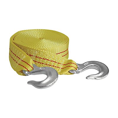 K Tool International Tow Strap With Forged Hooks 2in. x 25ft. 10,000lb