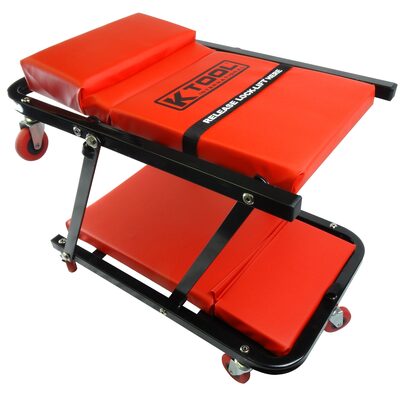 K Tool International Creeper Seat 40 in. 2-in-1 Foldable