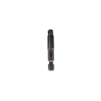 K Tool International Extractor Hex 6 mm, 1/4 in. shank, 50 mm length