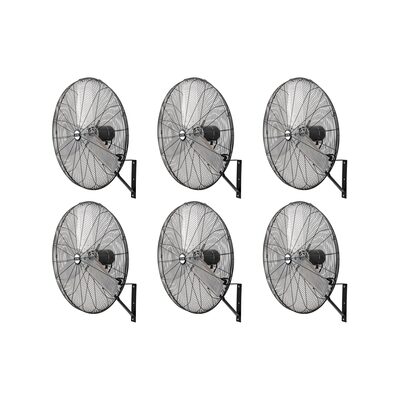 K Tool International 30" Oscillating Wall Mount Industrial Fan (Pallet of 6)