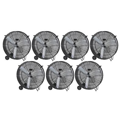 K Tool International 30" Direct Drive Drum Fan (Pallet of 7)