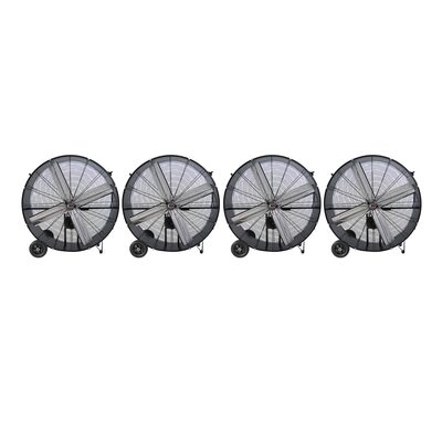K Tool International 42" Belt Drive Industrial Drum Fan (Pallet of 4)