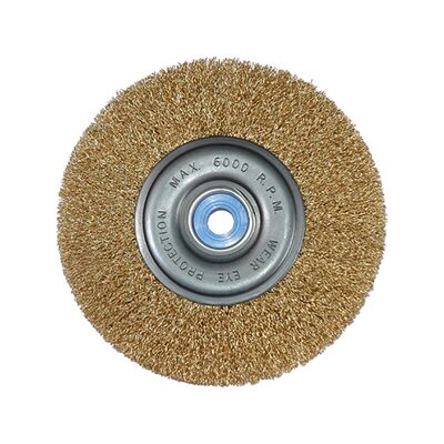 K Tool International WHEEL WIRE 6" MEDIUM COARSE