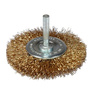 K Tool International WHEEL 3" WIRE CRIMPED COARSE