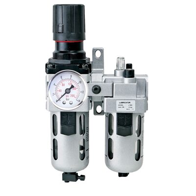 K Tool International Filter-Regulator and Lubricator, Standard 2 Piece