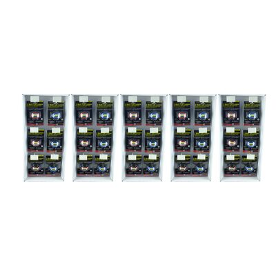 K Tool International 5 pack of FastTrack Head Lamp Display, 12 Pc